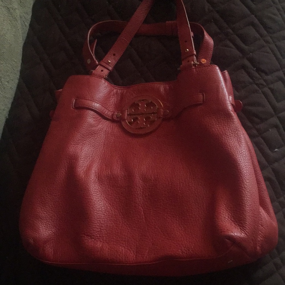 Dark Orange Tory Burch bag